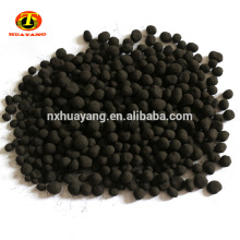 Anthracite coal activated spherical carbon adsorbent